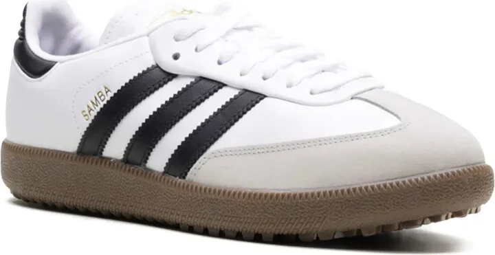 Samba Spikeless Golf "White/Black/Gum" - Image 2