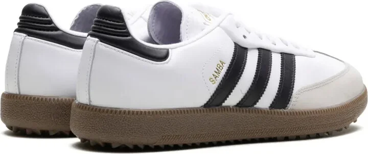 Samba Spikeless Golf "White/Black/Gum" - Image 3