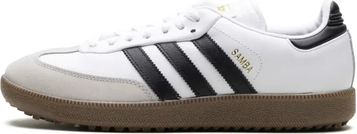 Samba Spikeless Golf "White/Black/Gum" - Image 5