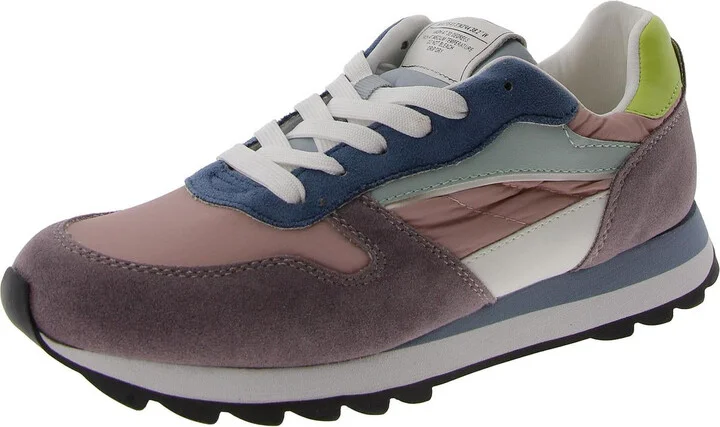 Samba Womens Faux Suede Workout Running & Training Shoes