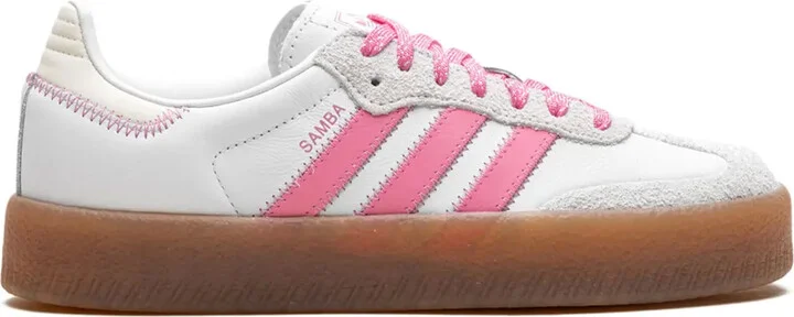 Sambae "Cloud White/Bliss Pink" sneakers