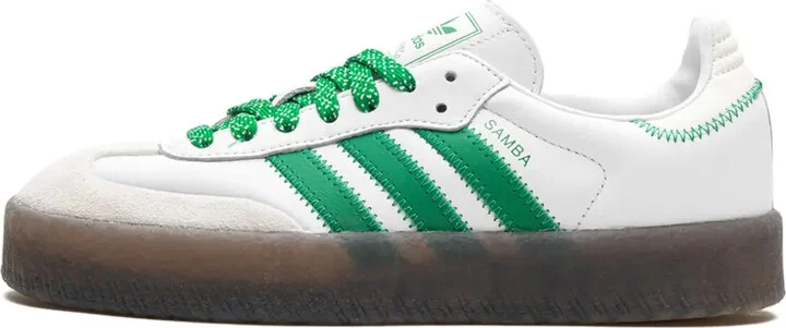 Sambae "Cloud White/Green" sneakers - Image 5