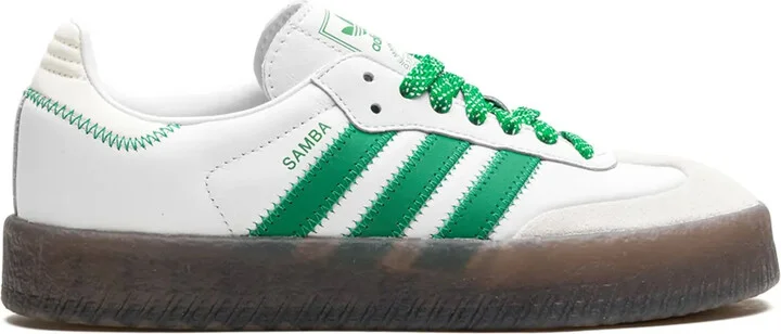 Sambae "Cloud White/Green" sneakers