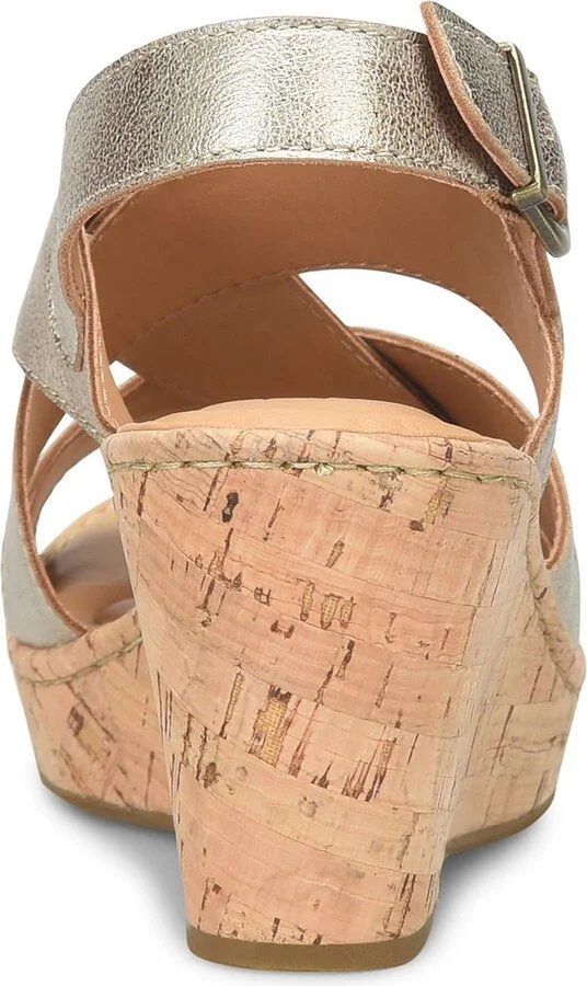 Sami Cork Wedge Sandal - Image 3