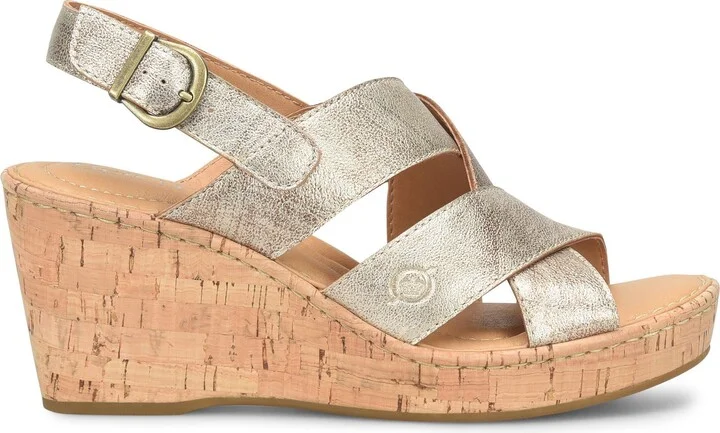 Sami Cork Wedge Sandal - Image 4