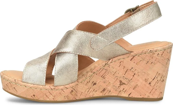 Sami Cork Wedge Sandal - Image 8