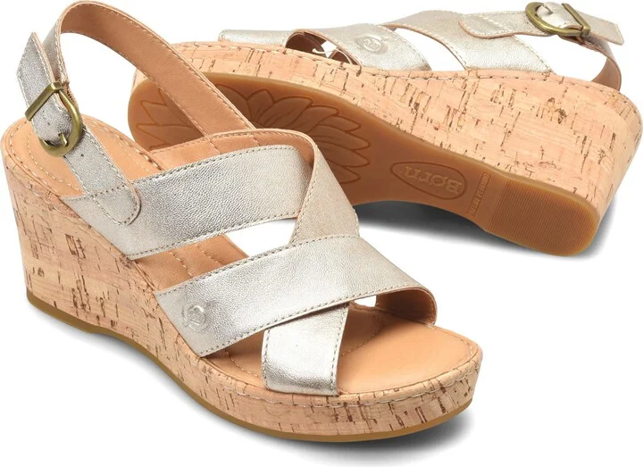 Sami Cork Wedge Sandal - Image 9