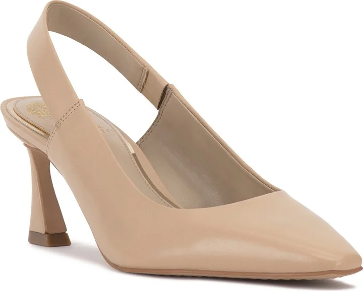 Samila Square Toe Slingback Pump
