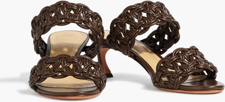 Sammy 50 braided leather mules - Image 2
