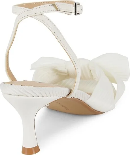 Sammy 55MM Heeled Leather Sandals - Image 3