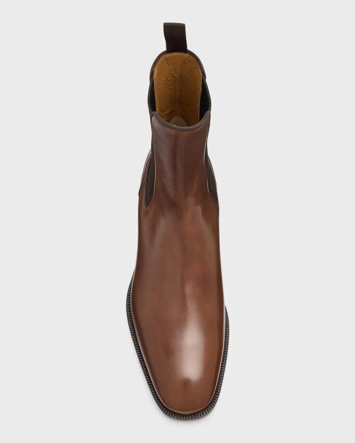 Samson Men's Burnished Leather Boot - Image 5