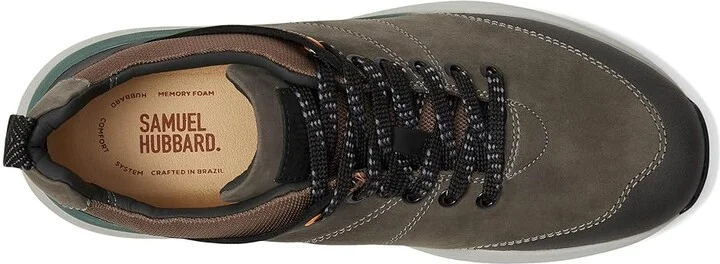 Samuel Hubbard Camino Walker Men's Walking Shoes Charcoal Nubuck : 9.5 D - Medium, Leather - Image 2