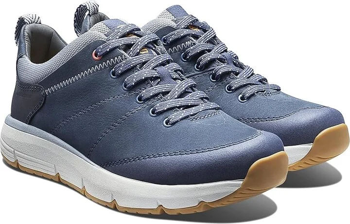 Samuel Hubbard Camino Walker Women's Walking Shoes Navy Nubuck : 9 B - Medium, Leather