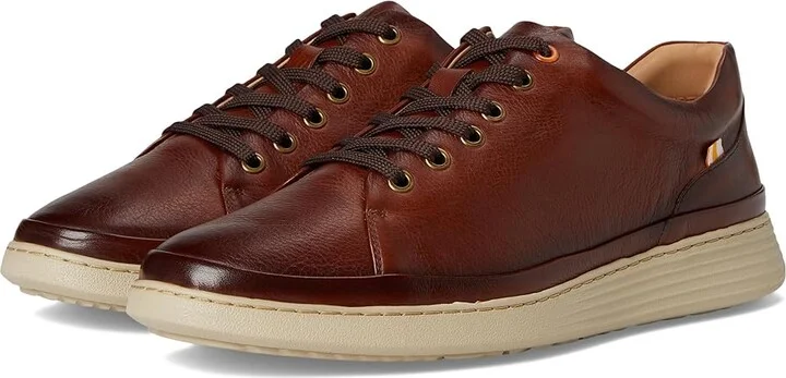 Samuel Hubbard Featherlight Fast Lace-up Men's Shoes Cognac Leather : 8.5 D - Medium