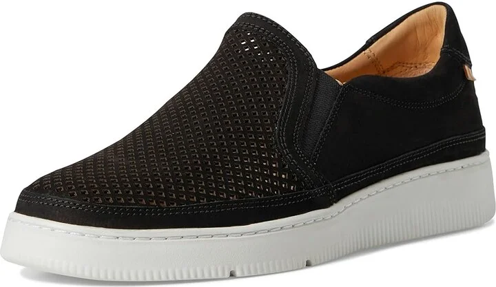 Samuel Hubbard Featherlight Laguna Slip-On Women's Snow Shoes Black Nubuck : 7 C - Wide, Leather - Image 5