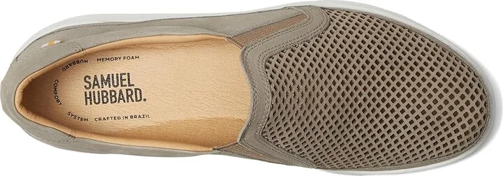 Samuel Hubbard Featherlight Laguna Slip-On Women's Snow Shoes Mushroom Nubuck : 6.5 C - Wide, Leather - Image 2