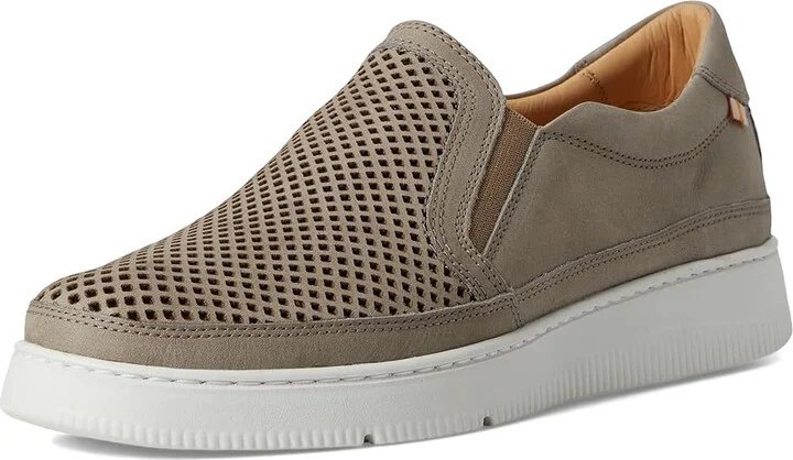 Samuel Hubbard Featherlight Laguna Slip-On Women's Snow Shoes Mushroom Nubuck : 6.5 C - Wide, Leather - Image 5