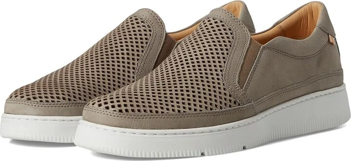 Samuel Hubbard Featherlight Laguna Slip-On Women's Snow Shoes Mushroom Nubuck : 6.5 C - Wide, Leather