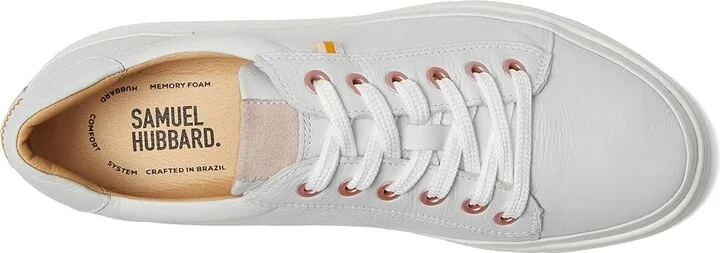 Samuel Hubbard Featherlight Laguna Sport Women's Snow Shoes White Leather : 9 C - Wide - Image 2