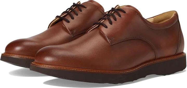 Samuel Hubbard Founder Men's Shoes Cognac Leather : 8.5 D - Medium