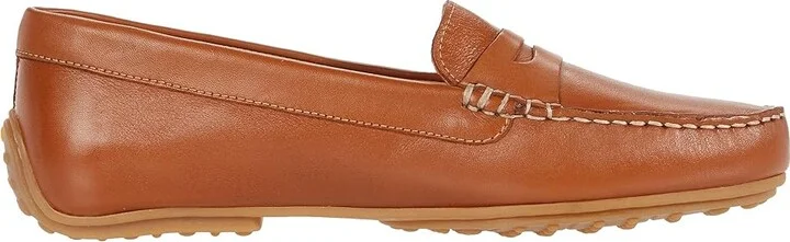 Samuel Hubbard Free Spirit For Her Women's Shoes Luggage Tan Full Grain/White Topstitch/Gum Sole : 5.5 B - Medium, Leather - Image 8