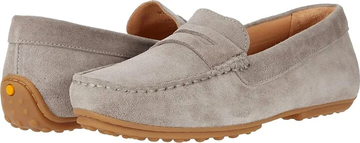 Samuel Hubbard Free Spirit For Her Women's Shoes Lunar Gray Suede/Gum Sole : 6 B - Medium