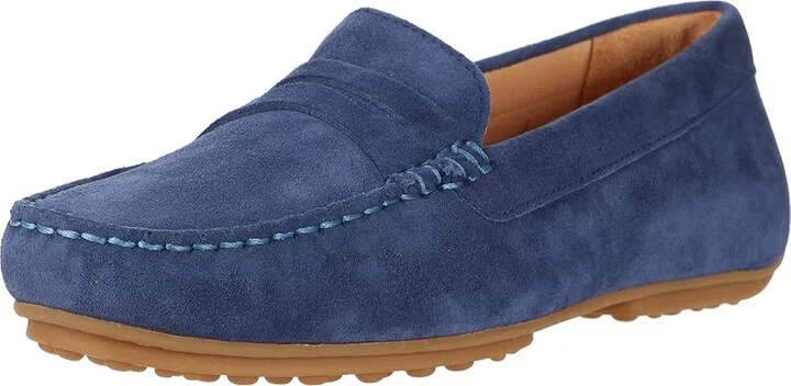Samuel Hubbard Free Spirit For Her Women's Shoes Stonewashed Blue Suede/Gum Sole : 7 B - Medium - Image 2