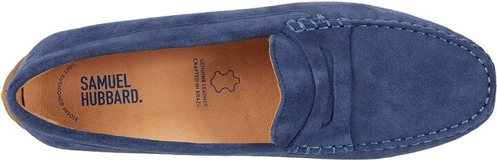 Samuel Hubbard Free Spirit For Her Women's Shoes Stonewashed Blue Suede/Gum Sole : 7 B - Medium - Image 3
