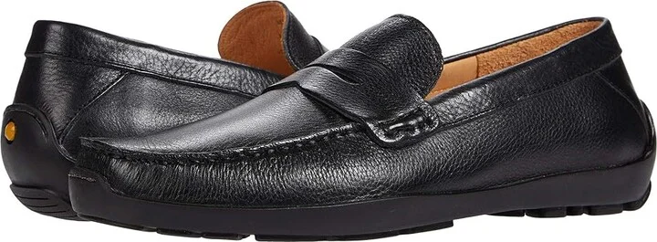 Samuel Hubbard Free Spirit for Him Men's Shoes Black Tumbled Leather : 8 D - Medium