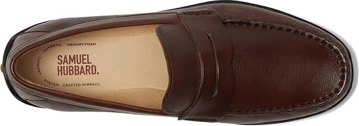 Samuel Hubbard Free Spirit for Him Men's Shoes Brown Leather : 7.5 D - Medium - Image 2
