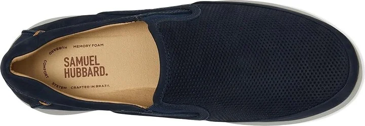 Samuel Hubbard Olema Slip-On Men's Lace-up Boots Navy Nubuck : 14 D - Medium, Leather - Image 2