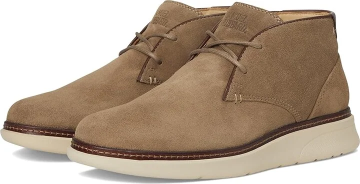 Samuel Hubbard Rafael Chukka Boot Men's Lace-up Boots Taupe Suede : 13 EE - Wide, Leather/Suede