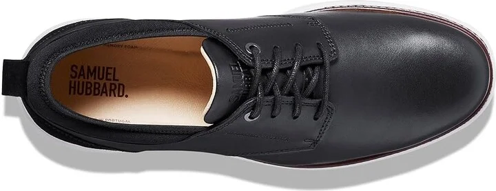 Samuel Hubbard Rafael Lace-Up Men's Shoes Rafael Black Leather : 11 EE - Wide, EVA/Lace/Leather - Image 2