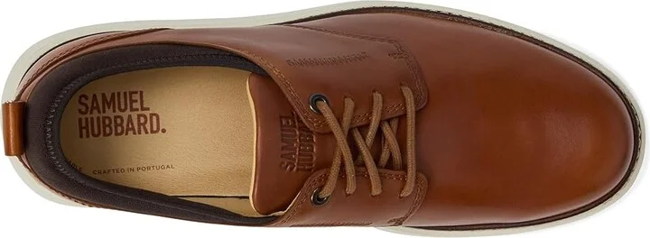 Samuel Hubbard Rafael Lace-Up Men's Shoes Tan Leather : 8 D - Medium, EVA/Lace/Leather - Image 2