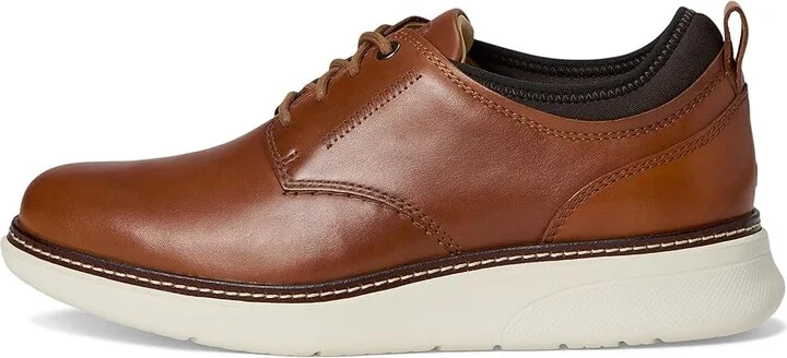 Samuel Hubbard Rafael Lace-Up Men's Shoes Tan Leather : 8 D - Medium, EVA/Lace/Leather - Image 6