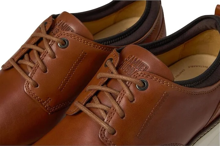 Samuel Hubbard Rafael Lace-Up Men's Shoes Tan Leather : 8 D - Medium, EVA/Lace/Leather - Image 7