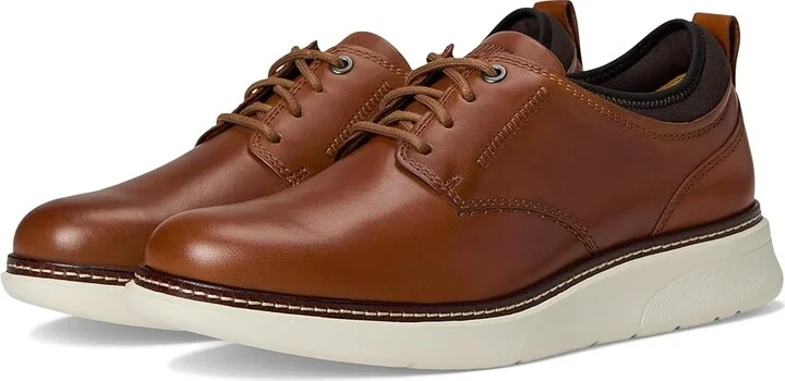 Samuel Hubbard Rafael Lace-Up Men's Shoes Tan Leather : 8 D - Medium, EVA/Lace/Leather