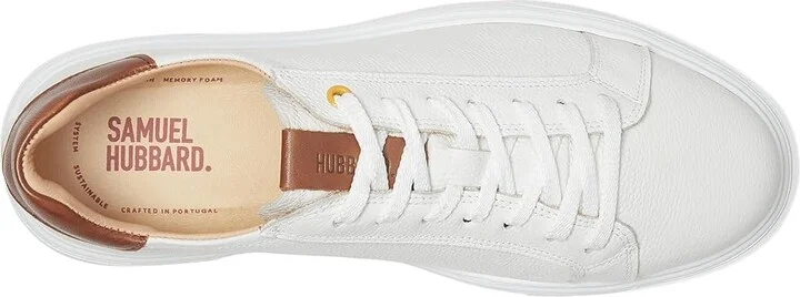 Samuel Hubbard Sunset Sneakers 2.0 Men's Shoes White Leather : 7.5 D - Medium - Image 2
