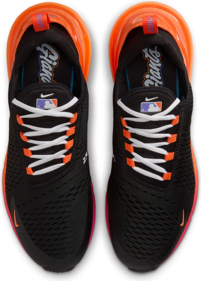San Francisco Giants Nike Men's Air Max 270 Shoes in Black | HQ8000-001 - Image 4