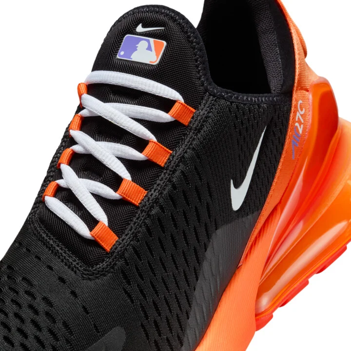 San Francisco Giants Nike Men's Air Max 270 Shoes in Black | HQ8000-001 - Image 7