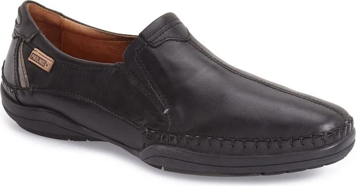 Black/ Dark Grey Leather