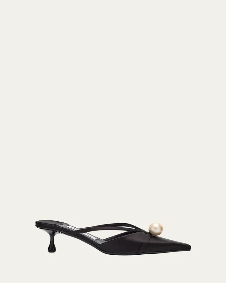 Sana 50 Satin Mules