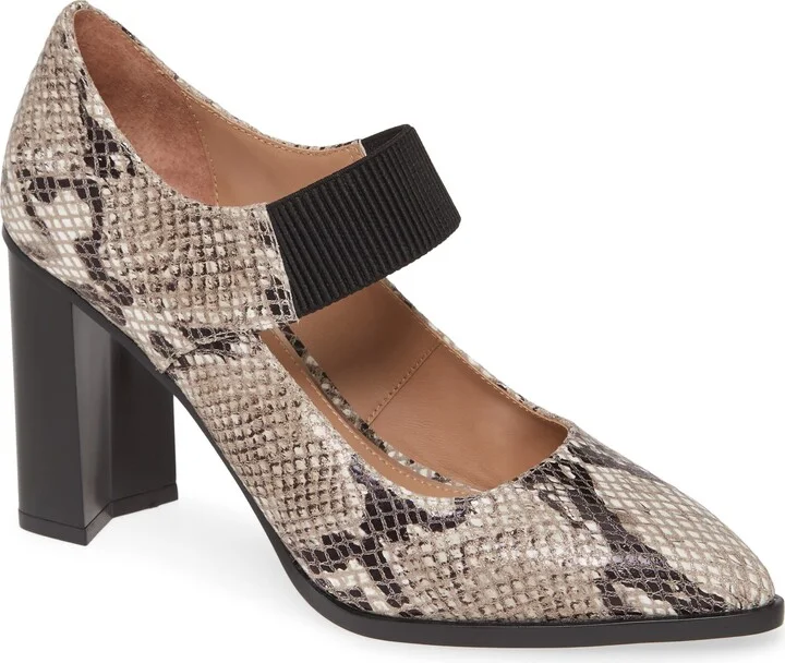 WHITE-BLACK-TAUPE LEATHER