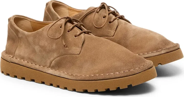 Sancrispa Alta Pomice lace-up suede derby shoes - Image 2