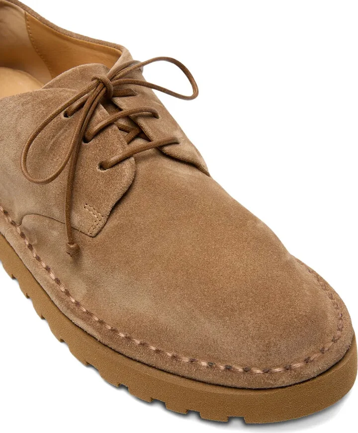 Sancrispa Alta Pomice lace-up suede derby shoes - Image 4