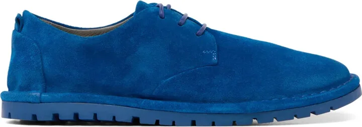 Sancrispa Alta Pomice lace-up suede derby shoes