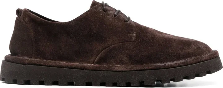 Sancrispa Alta Pomice leather oxfords