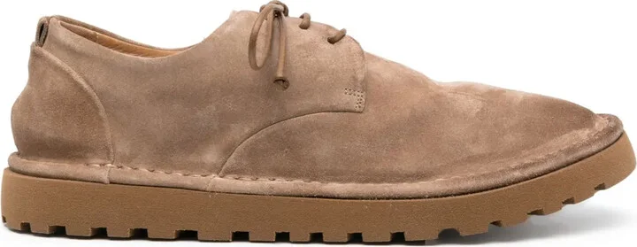 Sancrispa Alta Pomice suede derby shoes