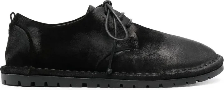 Sancrispa leather derby shoes