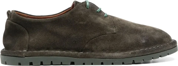 Sancrispa leather derby shoes